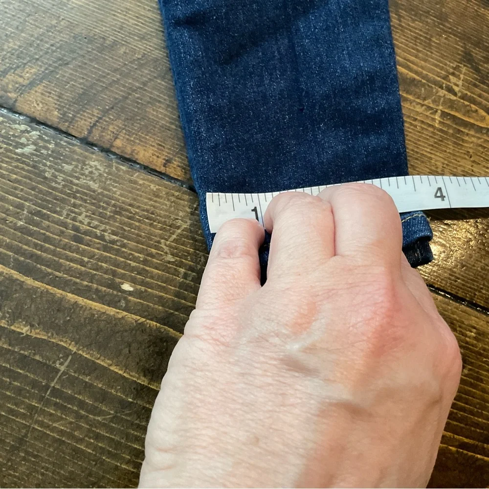 7 For All Mankind Blue Jeans Classic Fit - Picture 7 of 8